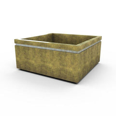 Gardenstone Cubic 52 Planters Gardenstone English Moss Silver 