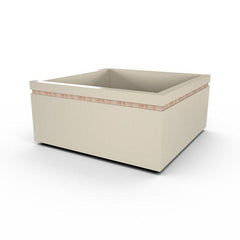 Gardenstone Cubic 52 Planters Gardenstone Limestone Copper 