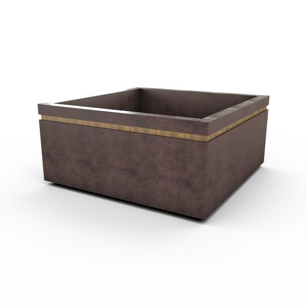 Gardenstone Cubic 52 Planters Gardenstone Sequoia Gold 