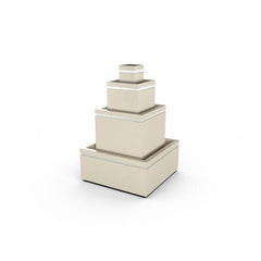 Gardenstone Cubic Fountain Water Fountains Gardenstone Limestone Silver 