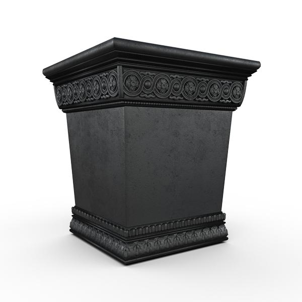Gardenstone Dulcinea Planters Gardenstone Etched Black 