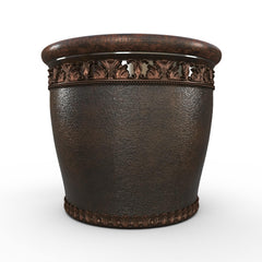 Gardenstone Elysian Round Planters Gardenstone Copper Bronze Medium 