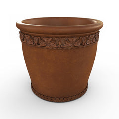 Gardenstone Elysian Round Planters Gardenstone Corten Steel Medium 