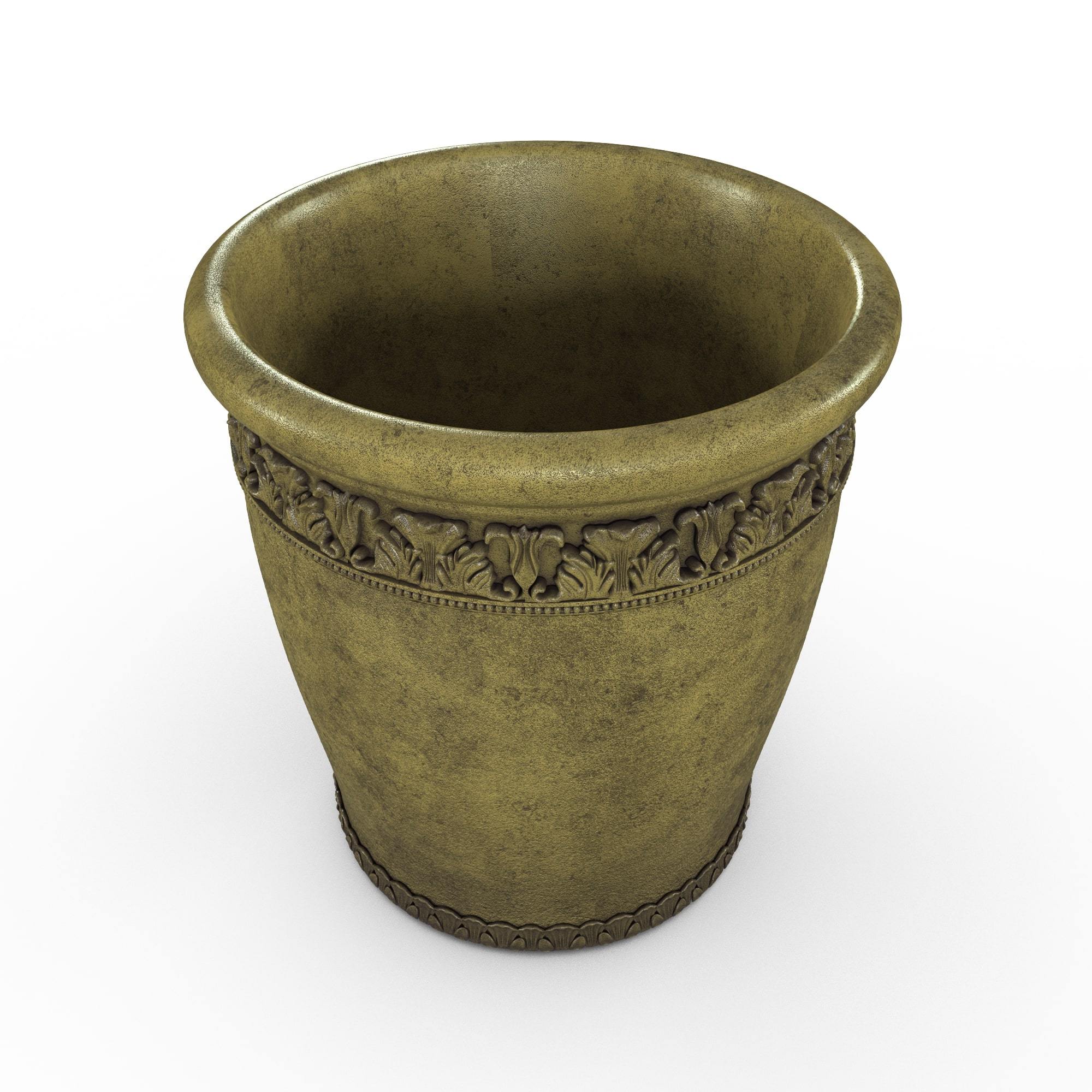 Gardenstone Elysian Round Planters Gardenstone English Moss Small 