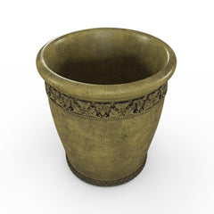 Gardenstone Elysian Round Planters Gardenstone English Moss Small 