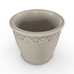 Gardenstone Elysian Round Planters Gardenstone Limestone Medium 