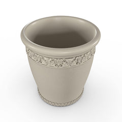 Gardenstone Elysian Round Planters Gardenstone Limestone Small 