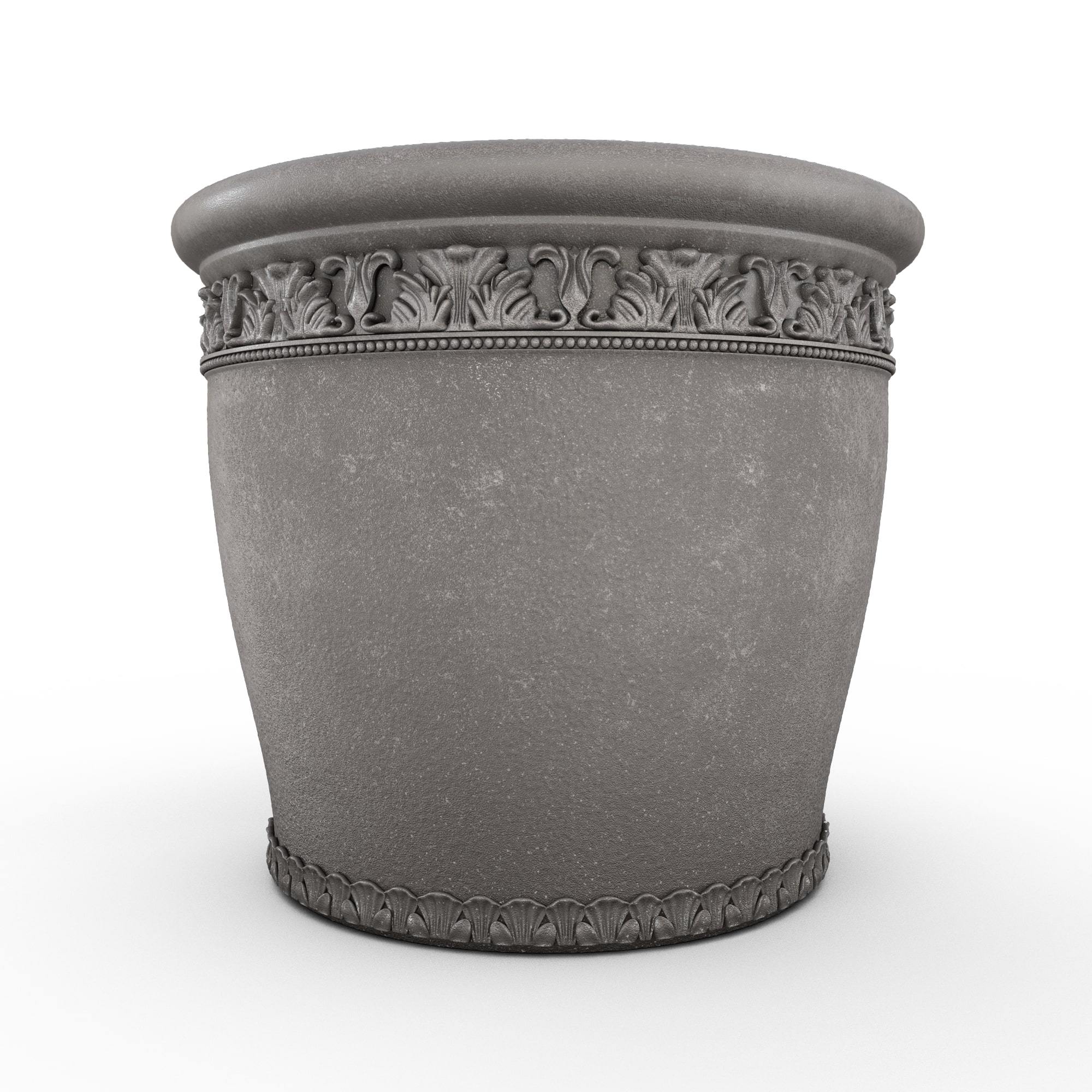 Gardenstone Elysian Round Planters Gardenstone Old Roman Medium 