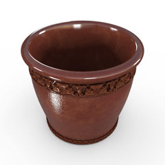 Gardenstone Elysian Round Planters Gardenstone Rust Medium 