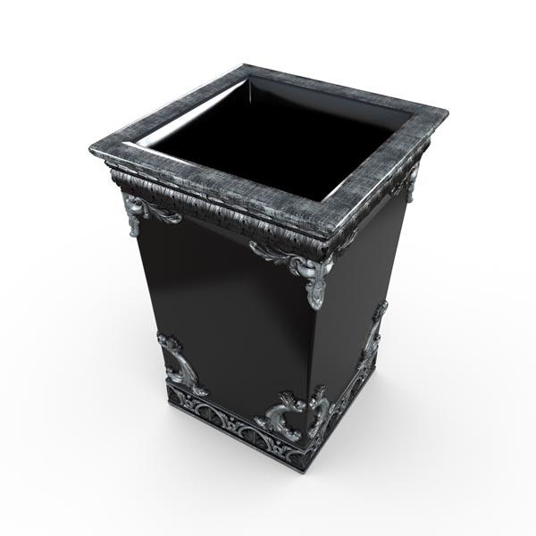 Gardenstone Emilia Planters Gardenstone Silver Black 