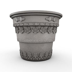 Gardenstone Floral Round Planters Gardenstone Old Roman 