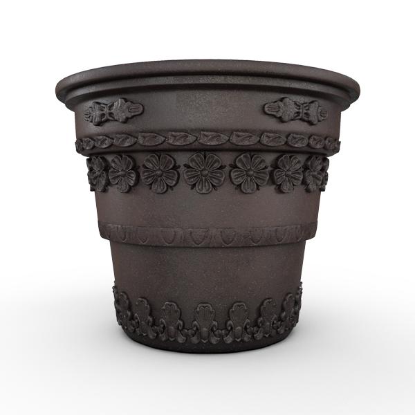Gardenstone Floral Round Planters Gardenstone Sequoia 