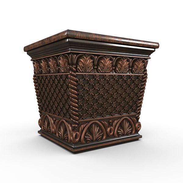 Gardenstone Floral Weave Box Planters Gardenstone Copper Bronze 