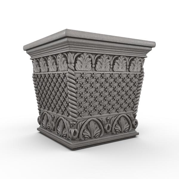 Gardenstone Floral Weave Box Planters Gardenstone Old Roman 