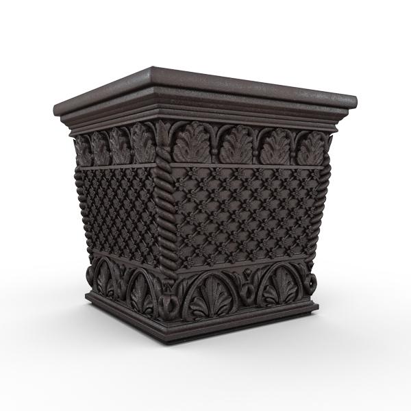 Gardenstone Floral Weave Box Planters Gardenstone Sequoia 