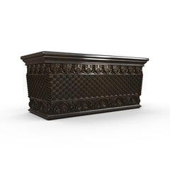 Gardenstone Floral Weave Trough Planters Gardenstone Bronze 