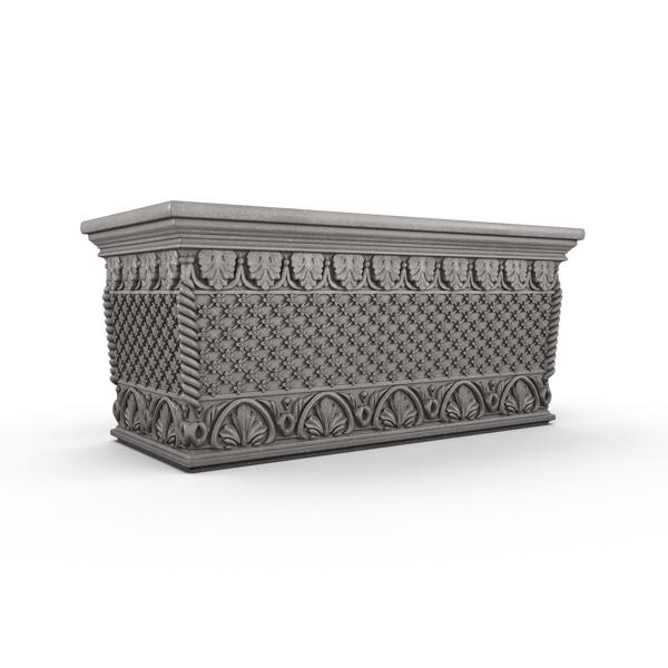 Gardenstone Floral Weave Trough Planters Gardenstone Old Roman 