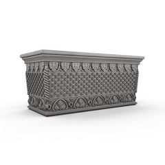 Gardenstone Floral Weave Trough Planters Gardenstone Old Roman 