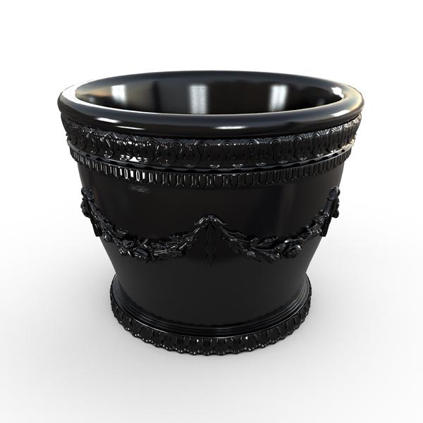 Gardenstone Florenza Planters Gardenstone Black 