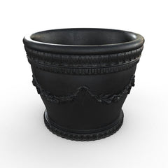 Gardenstone Florenza Planters Gardenstone Etched Black 