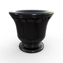 Gardenstone Fluted Urn Planters Gardenstone Black 