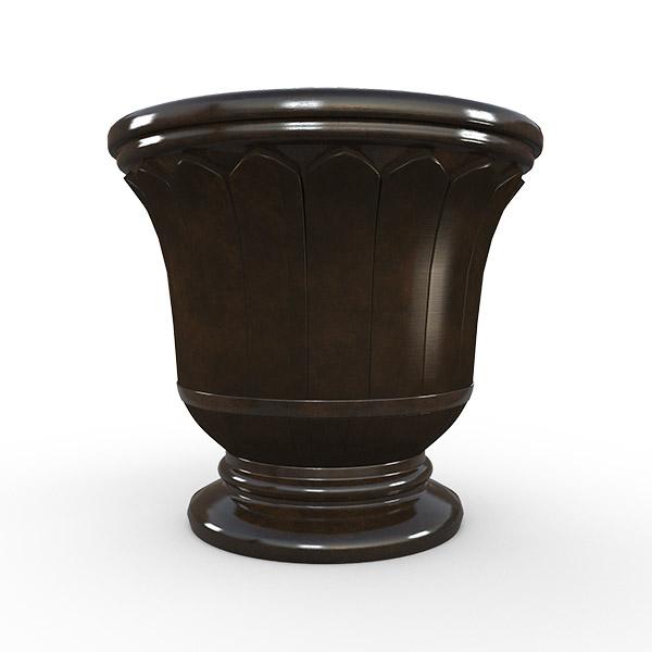 Gardenstone Fluted Urn Planters Gardenstone Bronze 