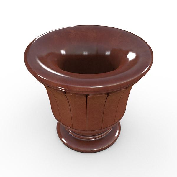 Gardenstone Fluted Urn Planters Gardenstone Rust 