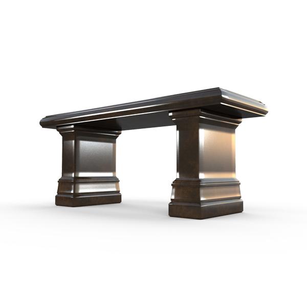 Gardenstone Highgrove Bench Benches Gardenstone Bronze Bench 