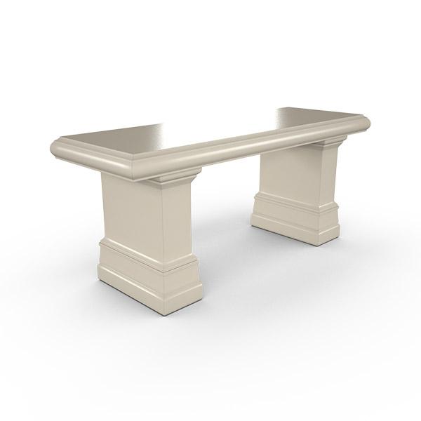 Gardenstone Highgrove Bench Benches Gardenstone Limestone Bench 