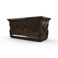 Gardenstone Leaf Cluster Trough Planters Gardenstone Bronze 