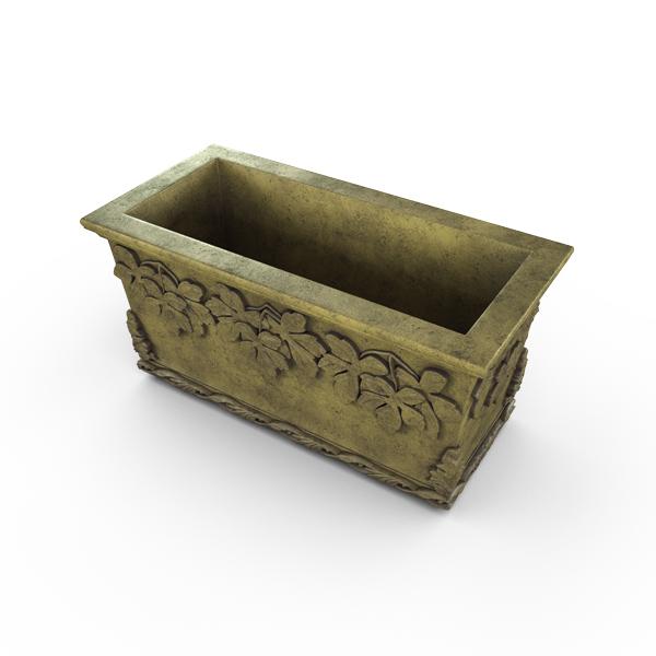 Gardenstone Leaf Cluster Trough Planters Gardenstone English Moss 