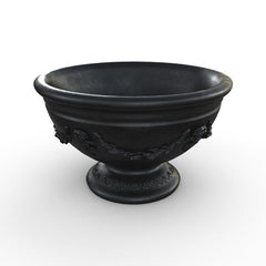 Gardenstone Lido Planters Gardenstone Etched Black 