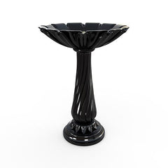 Gardenstone Lotus Birdbath Birdbath Gardenstone Black Birdbath 