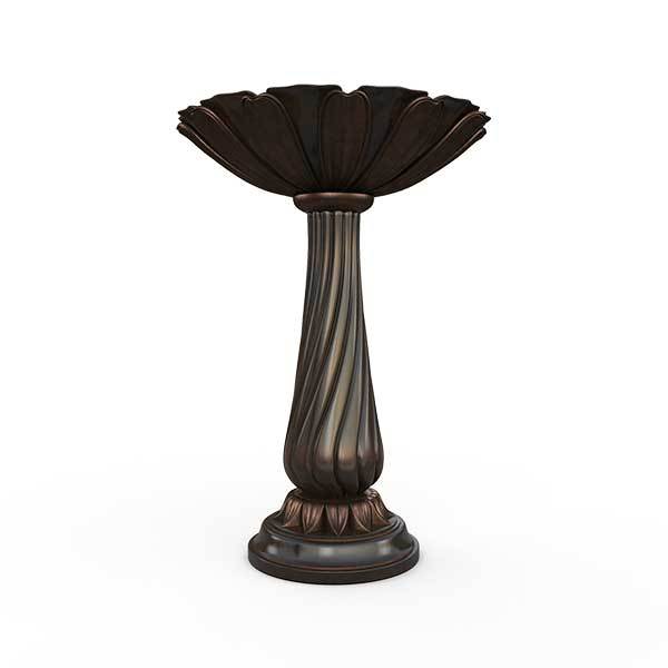 Gardenstone Lotus Birdbath Birdbath Gardenstone Copper Bronze Birdbath 