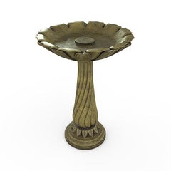 Gardenstone Lotus Birdbath Birdbath Gardenstone English Moss Birdbath 