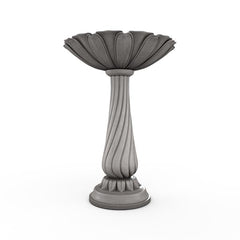Gardenstone Lotus Birdbath