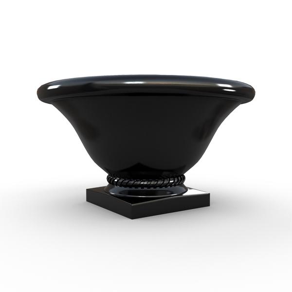 Gardenstone Madison Planters Gardenstone Black 