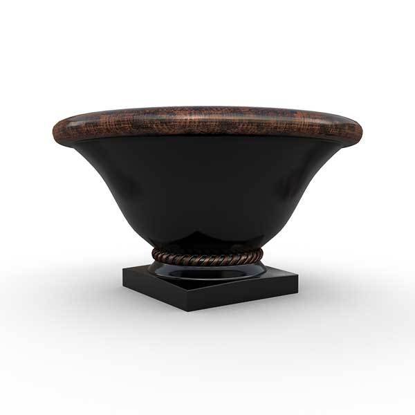 Gardenstone Madison Planters Gardenstone Copper Black 