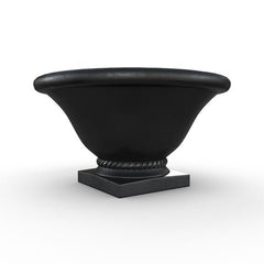 Gardenstone Madison Planters Gardenstone Etched Black 