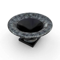 Gardenstone Madison Planters Gardenstone Silver Black 