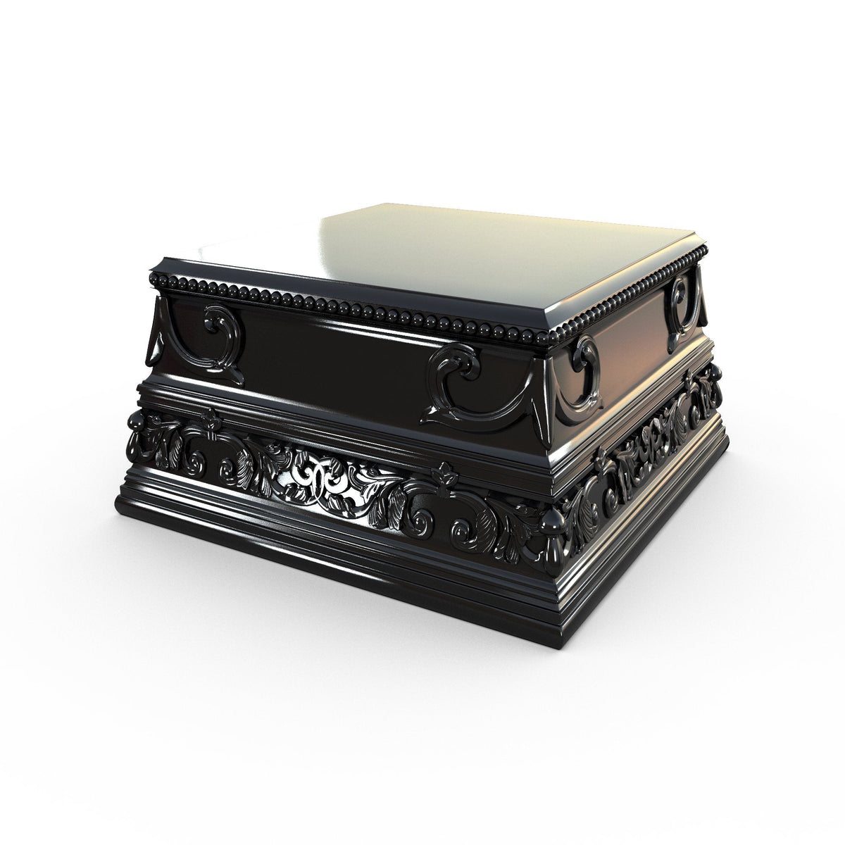 Gardenstone Meridian Pedestal Pedestals Gardenstone Black 