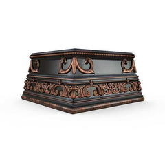 Gardenstone Meridian Pedestal Pedestals Gardenstone Copper Black 