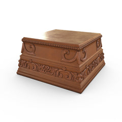Gardenstone Meridian Pedestal Pedestals Gardenstone Corten Steel 