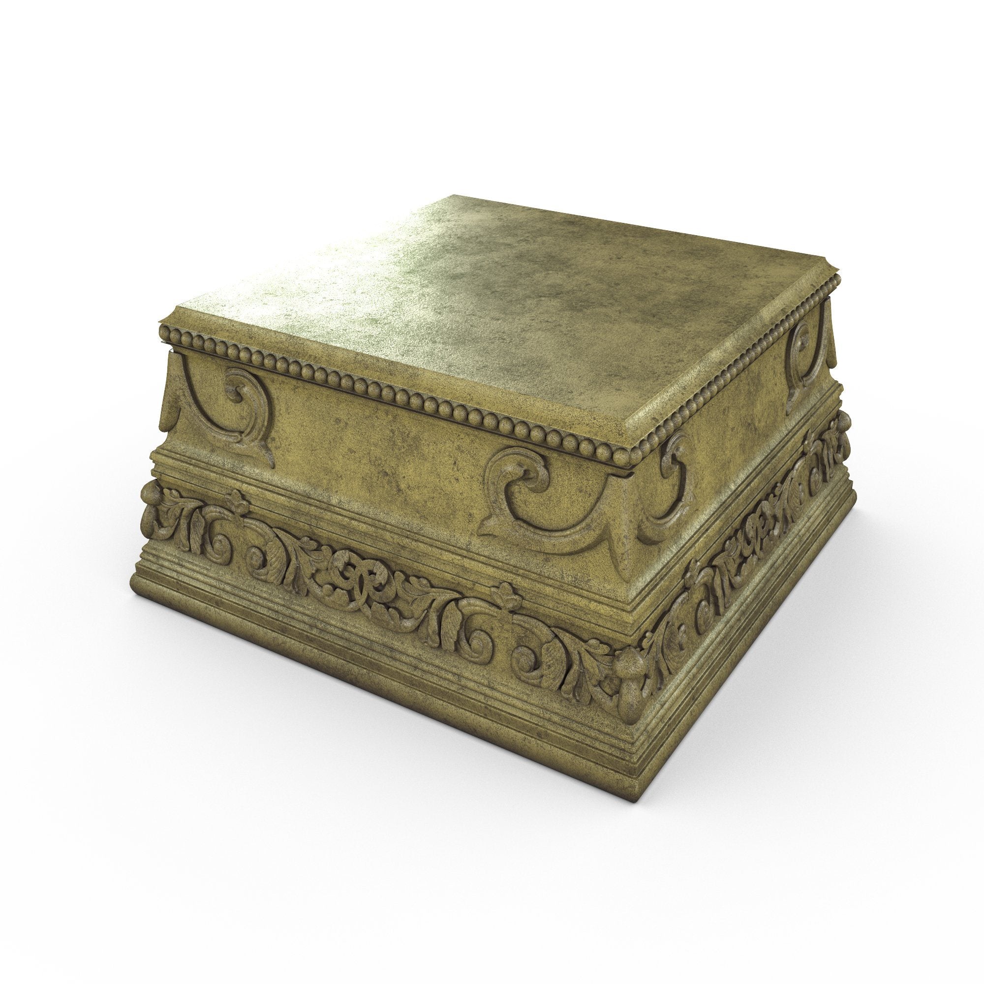 Gardenstone Meridian Pedestal Pedestals Gardenstone English Moss 