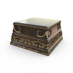 Gardenstone Meridian Pedestal Pedestals Gardenstone Golden Bronze 
