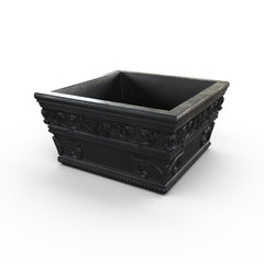 Gardenstone Meridian Planters Gardenstone Etched Black 