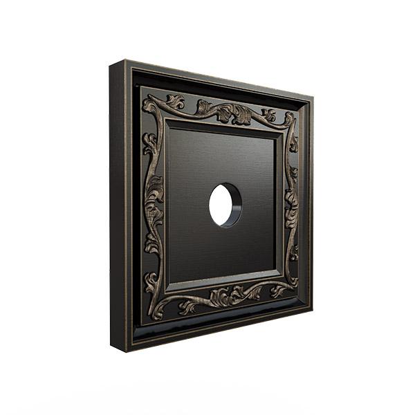 Gardenstone Meridian Plaque Plaque Gardenstone Golden Black 