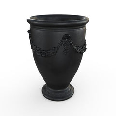 Gardenstone Prado Planters Gardenstone Etched Black 