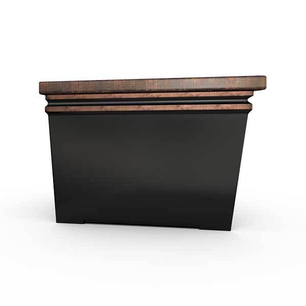 Gardenstone Prairie Triangle Planters Gardenstone Copper Black 