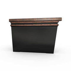 Gardenstone Prairie Triangle Planters Gardenstone Copper Black 